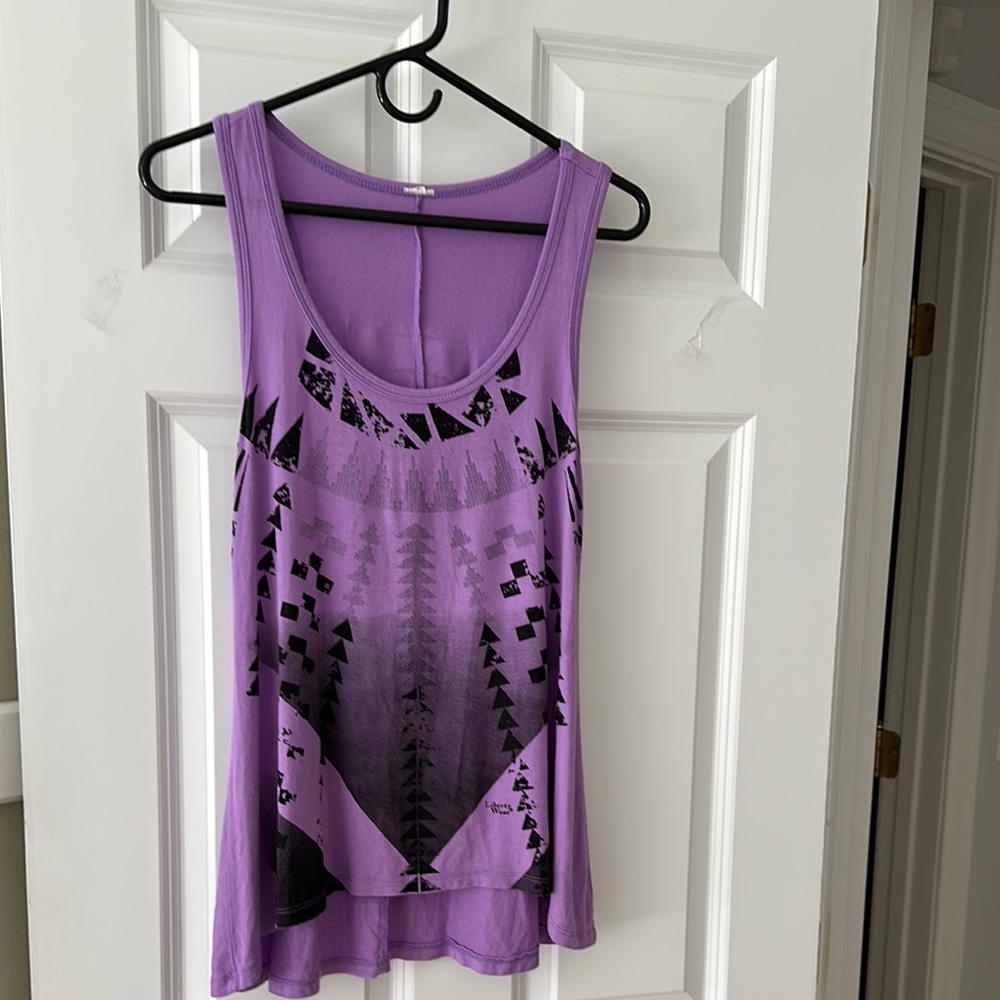 Motorcycle iron horse saloon — Purple & black Asymmetrical tank.